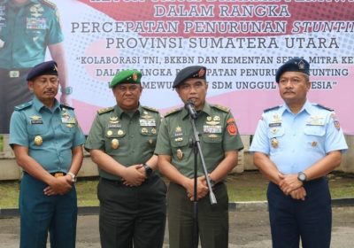 Roadshow Ketua Umum Dharma Pertiwi Dalam Rangka Percepatan Penurunan Angka Stunting di Kota Medan dan Banda Aceh.