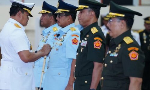 Serah Terima Jabatan Kapuskes TNI