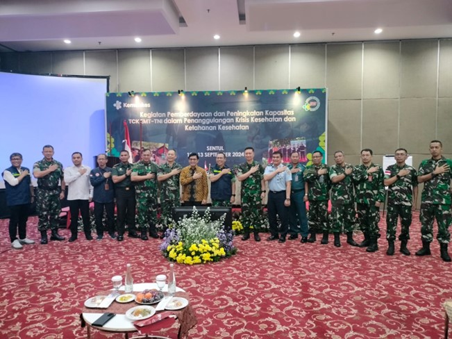 Pemberdayaan & Peningkatan Kapasitas TCK EMT-TNI dalam penanggulangan Krisis Kesehatan & Ketahanan Kesehatan